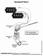 Image result for Fender P Bass Wiring Diagram