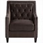 Image result for tiffany chocolate brown tufted armchair - style 3793