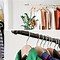 Image result for Ceiling Hanging Clothes Rail