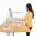 Image result for Sit-Stand Office Desk Furniture