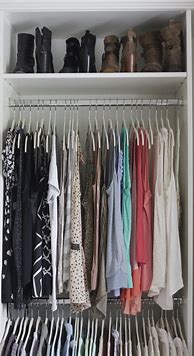 Image result for diy closets hangers organizer
