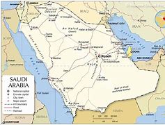Image result for Saudi Arabia On a Map