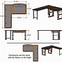 Image result for Mission Style L-shaped Desk