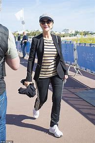 Image result for Helen Mirren Casual Style