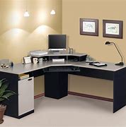 Image result for L-shaped Desk Rounded Corner