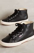 Image result for Women's Leather High Top Sneakers