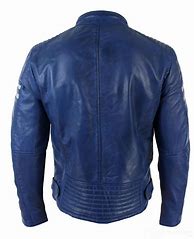 Image result for Blue Leather Jacket Sunlight