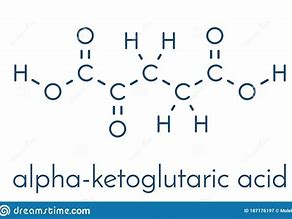 Image result for alpha ketoglutarate chemical structure