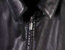 Image result for Black Leather Varsity Jacket