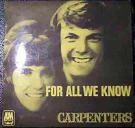 Image result for Carpenters for All We Know