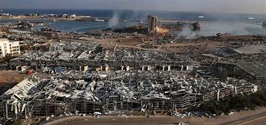 Image result for Beirut Explosion Aftermath