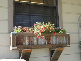 Image result for Rustic Planter Boxes