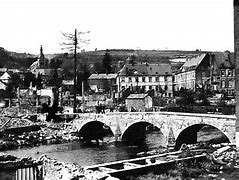 Image result for Stavelot Bridge Blown Up in WWII