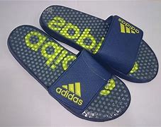 Image result for Adidas Slippers Blue