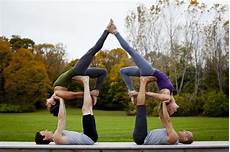 Therapeutic Acrobatic Partner Yoga Sunday October 26th 4 6pm Partner
