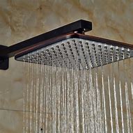 Image result for Oil Rubbed Bronze Square Shower Head