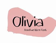 Image result for Olivia in Different Fonts