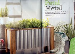 Image result for DIY Metal Planter Box