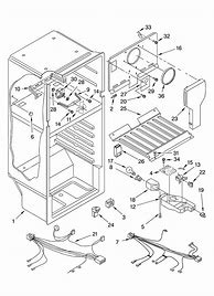 Image result for Whirlpool Refrigerator Parts Diagram