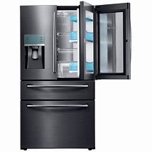 Image result for samsung black stainless refrigerator