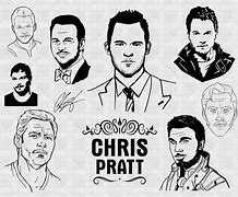 Image result for Chris Pratt Silhouette Decal with Raptors