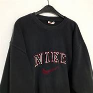 Image result for Vintage Nike Sweater Black