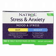 Image result for Natrol - Stress & Anxiety: Day & Night Formula - 20 Tablet(S)