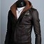 Image result for Leather Jacket with Hood