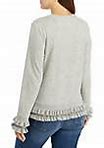 Image result for Cabana By Crown & Ivy™ Women's Long Sleeve Baby Terry T-Shirt
