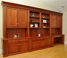 Image result for Home Office Wall Desk Units