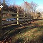 Image result for Round Rail Wood Fence
