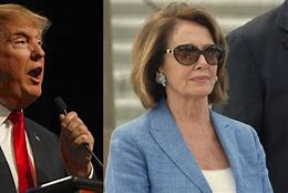 Image result for Donald Trump Young Nancy Pelosi