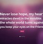 Image result for Never Lose Hope Quotes