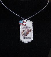 Image result for Marine Dog Tag Pendant