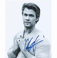 Image result for Chris Hemsworth Signature