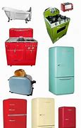 Image result for Retro Kitchen Appliances Sets