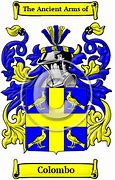 Image result for Colombo Family Coat of Arms