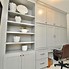 Image result for Office Cabinet with Doors Black and Maple Top