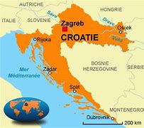 Image result for Croatia Islands Map