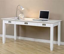 Image result for White and Wood Home Office Desk