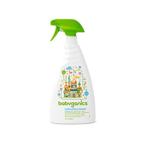 Babyganics Stain & Odor Remover Spray, Fragrance Free, 32oz Spray  