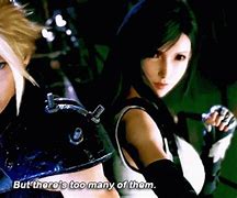 Image result for FF7 Remake Cloud and Tifa
