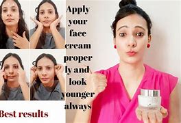 Image result for How to Apply Face Cream