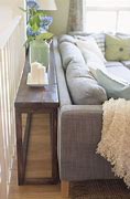 Image result for Sofa Back Table Designs