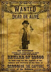Image result for Create Old West Wanted Poster
