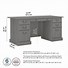 Image result for Desk with Storage Drawers