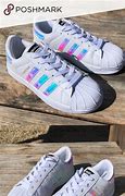 Image result for Iridescent Adidas Slides Woman's 9