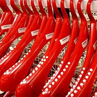 Image result for Red Colored Hangers