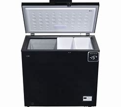 Image result for small chest freezer black