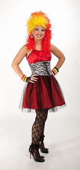 Image result for 80s Chick Costume